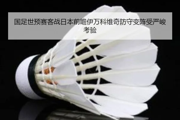 国足世预赛客战日本前瞻伊万科维奇防守变阵受严峻考验